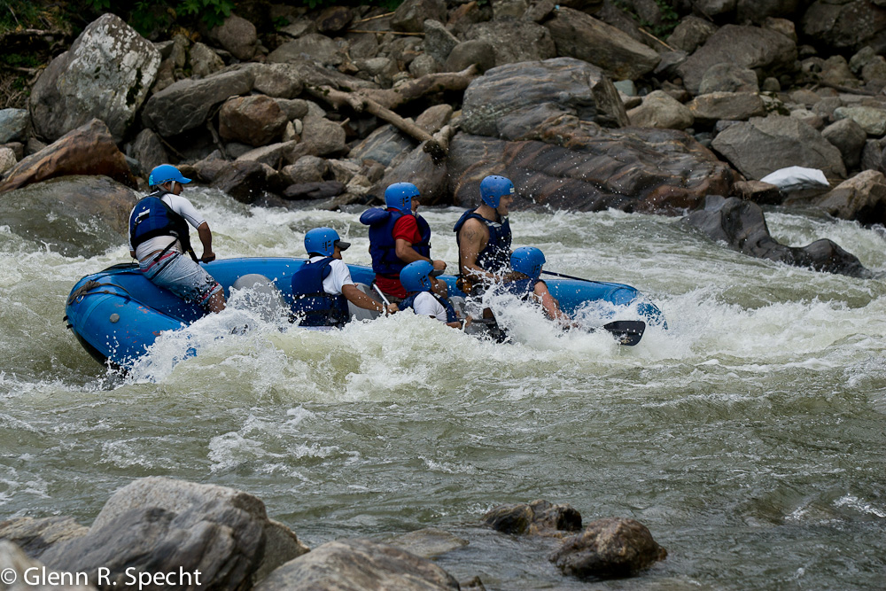 Ecuador white water rafting